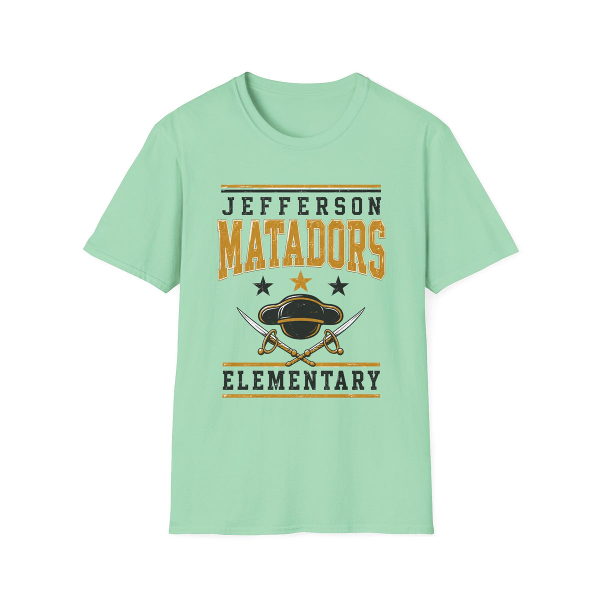 Jefferson Matadors Elementary T-Shirt — School Spirit Tee
