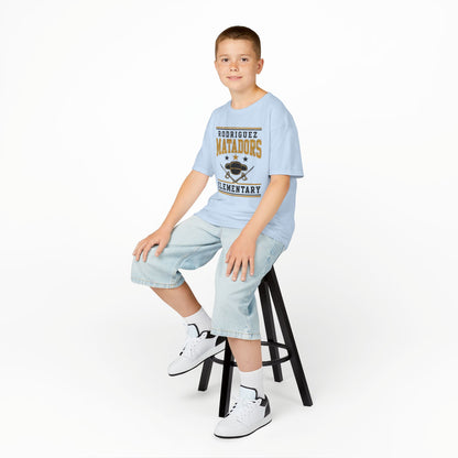 Rodriguez Matadors Elementary Kids T-Shirt — School Spirit Tee