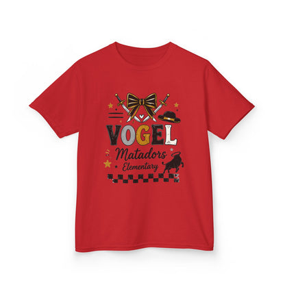 Matadors Elementary Kids T‑Shirt — "Vogel" School Spirit Tee