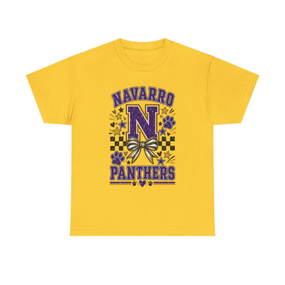 Navarro Panthers N Cheer T-Shirt — School Spirit Cheerleader Tee