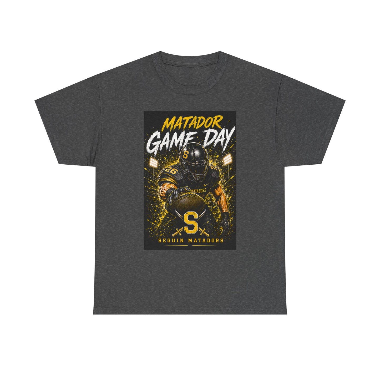 Matador Game Day T-Shirt — Seguin Matadors Football Fan Tee