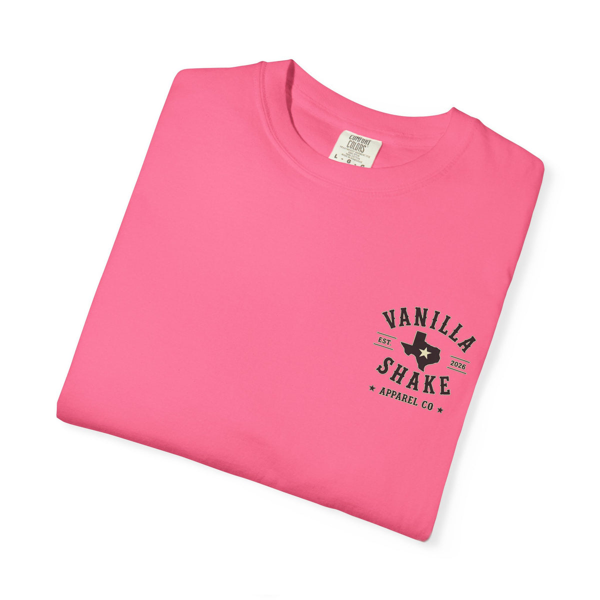 Mr. & Mrs. Shake Logo 2 - Unisex Garment-Dyed T-shirt