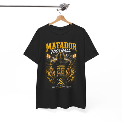 Matador Football Team Tee — Vintage Helmet Graphic Jersey Shirt