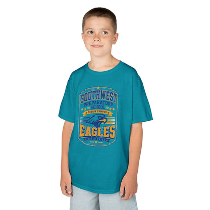 Kids T-Shirt — Southwest Preparatory School Eagles Mascot Tee