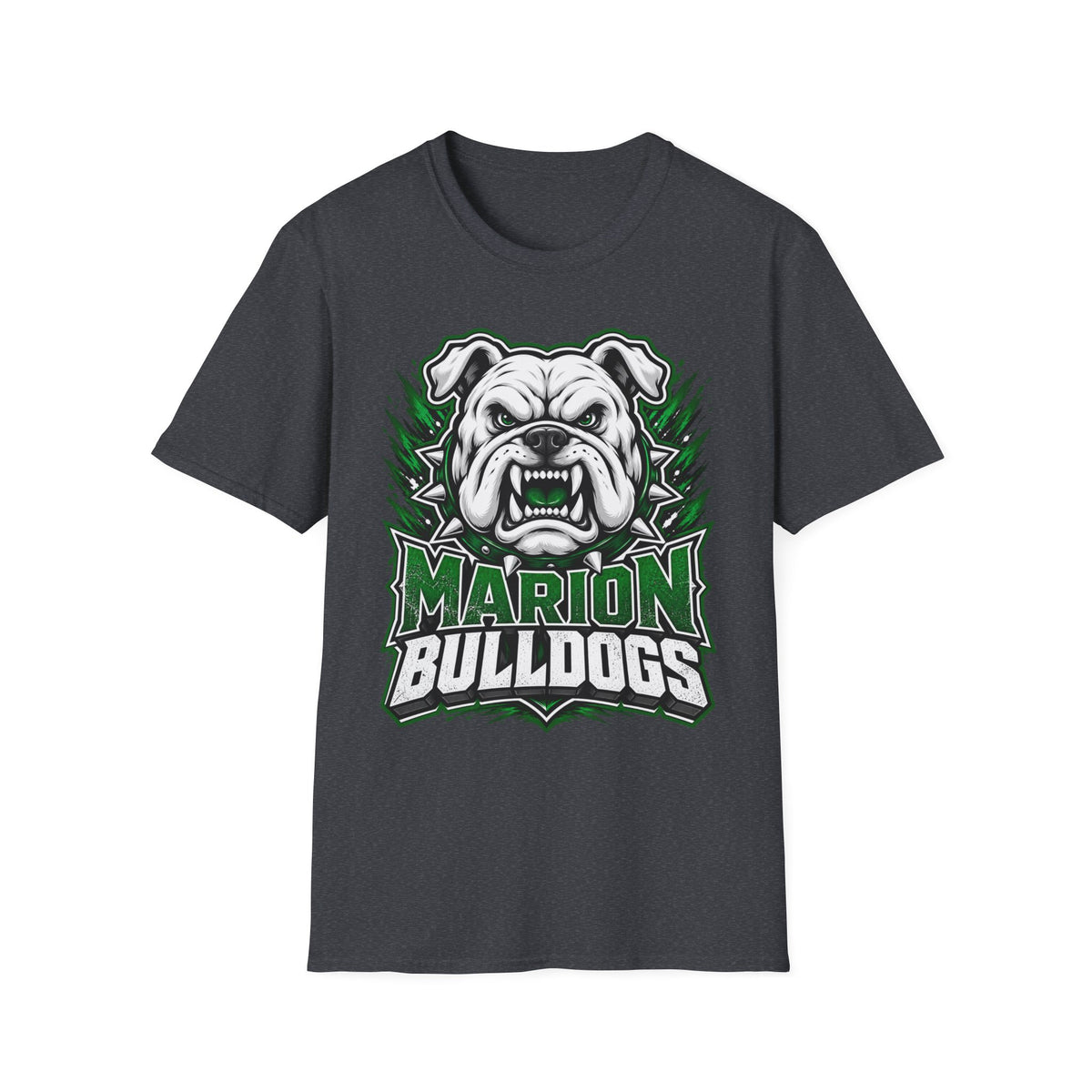 Bulldogs Mascot T-Shirt — Marion Bulldogs School Spirit Tee