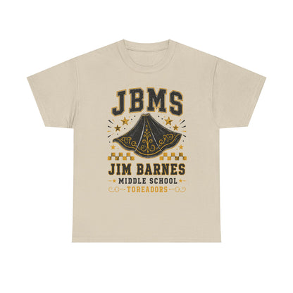 Jim Barnes Middle School JBMS Tornadoes T-Shirt — School Spirit Tee