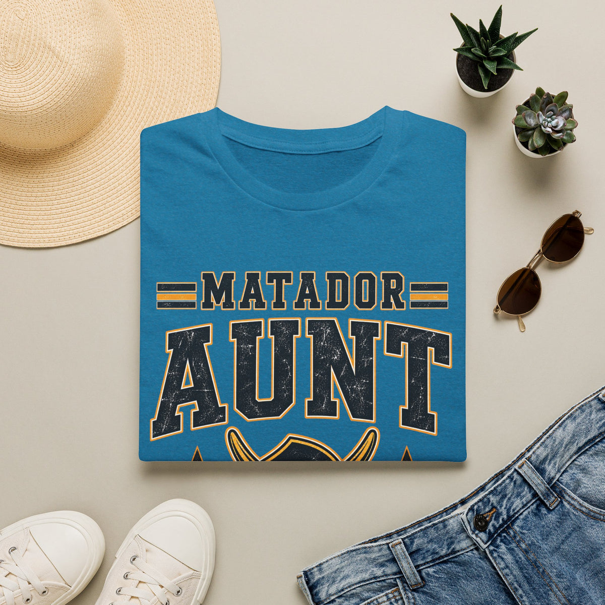 Matador Aunt T-Shirt — Cheer Squad Supporter Tee