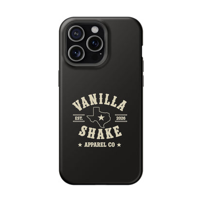 Black w/Ivory Logo lmpact-Resistant Phone Cases