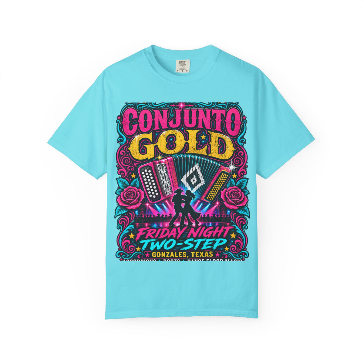 Conjunto Gold Friday Night Two-Step Graphic T-Shirt