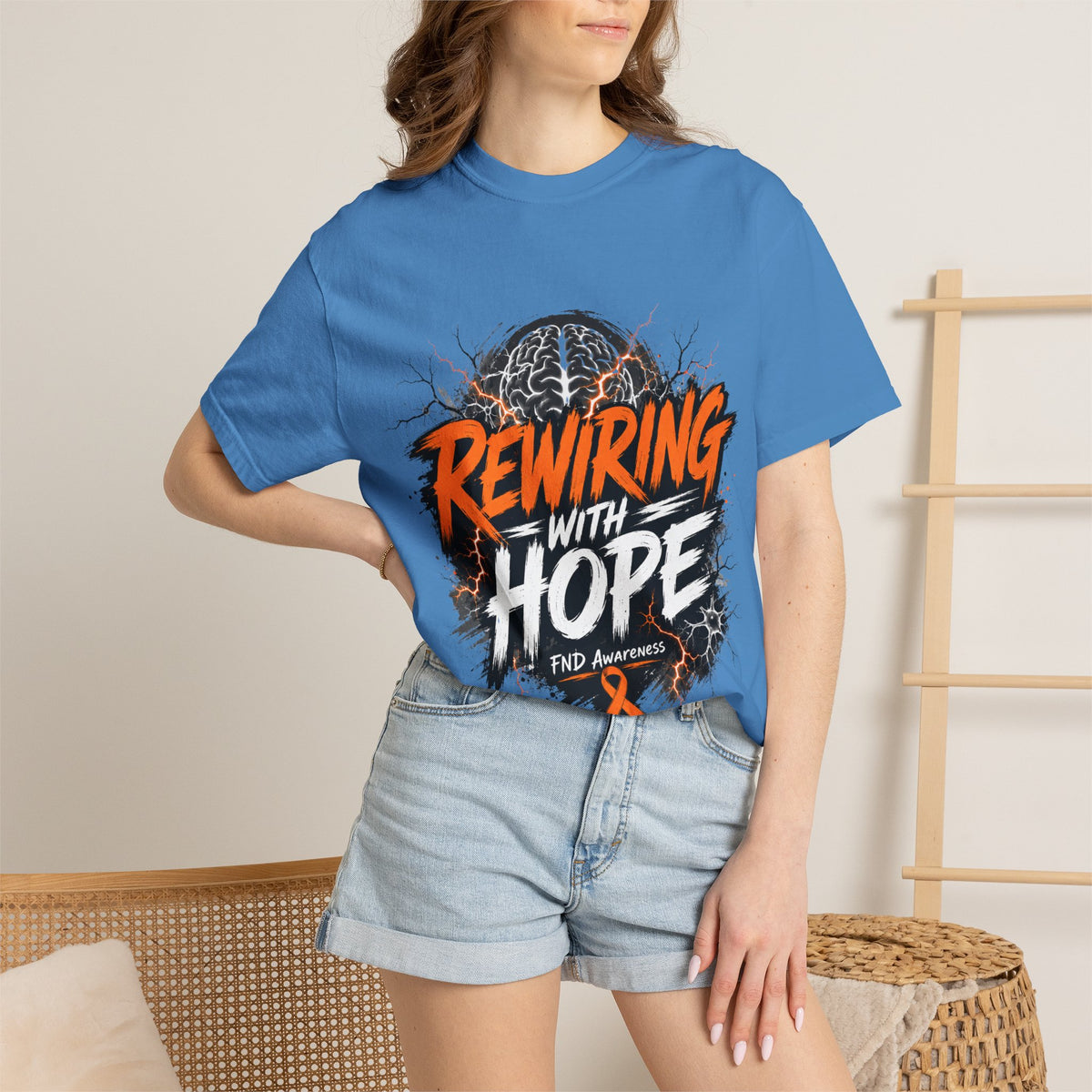 FND Rewiring Unisex Garment-Dyed T-shirt