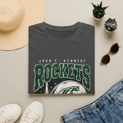 Rockets Vintage Graphic T-Shirt — John F. Kennedy Space Team Tee