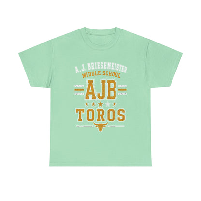 A.J. Briesemeister Middle School AJB Toros T-Shirt