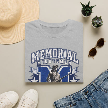 Memorial Minutemen Graphic T-Shirt — Vintage Patriot Military Tribute Tee
