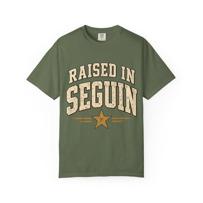 Raised in Seguin T-Shirt — Vintage Texas Pride Tee