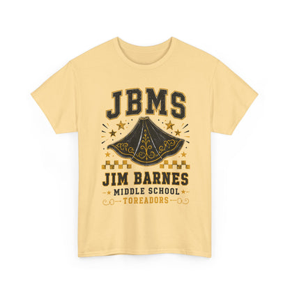 Jim Barnes Middle School JBMS Tornadoes T-Shirt — School Spirit Tee