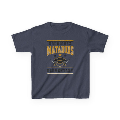 Rodriguez Matadors Elementary Kids T-Shirt — School Spirit Tee