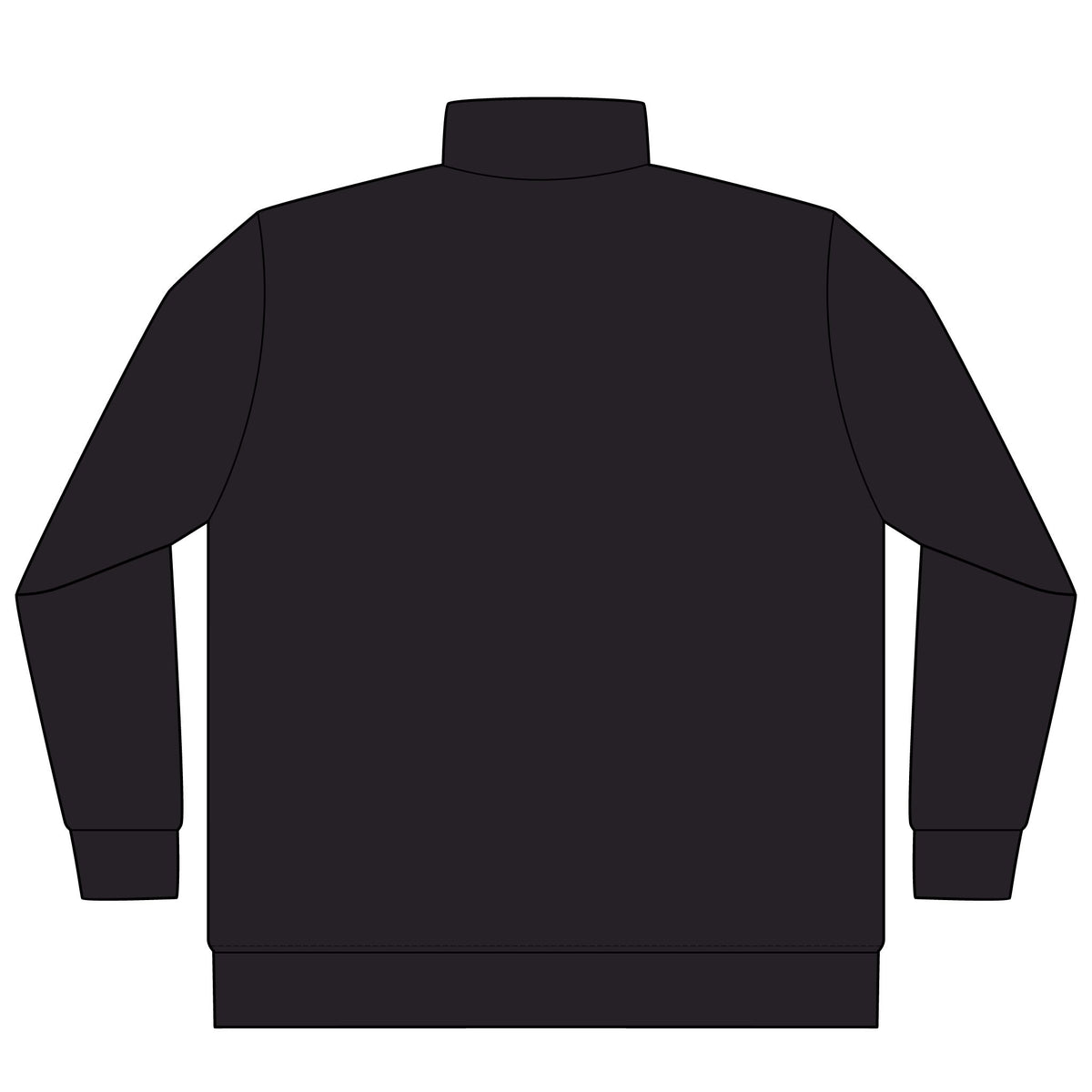 Emblem Eagle Quarter-Zip Pullover — Vintage Gold Chest Logo