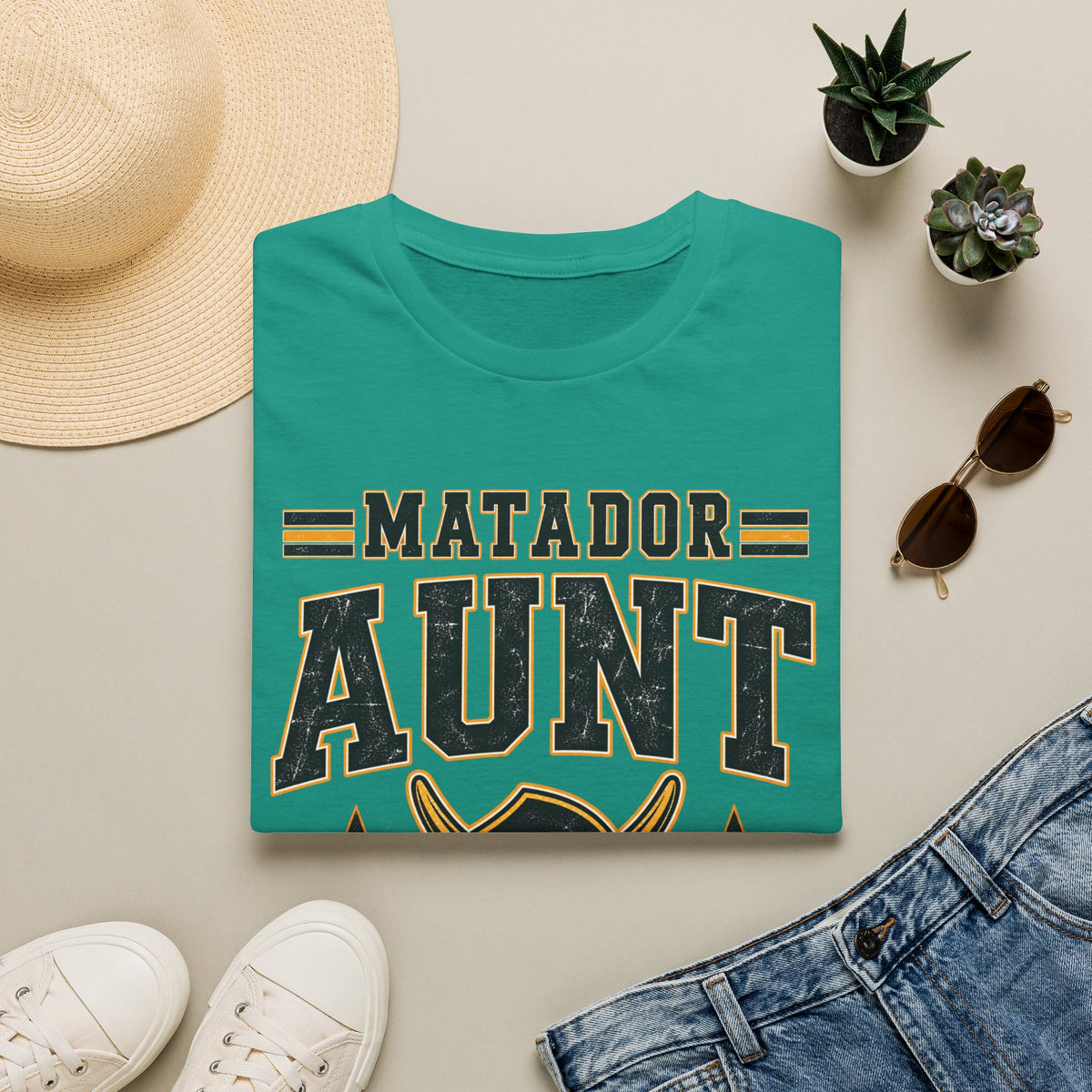 Matador Aunt T-Shirt — Cheer Squad Supporter Tee