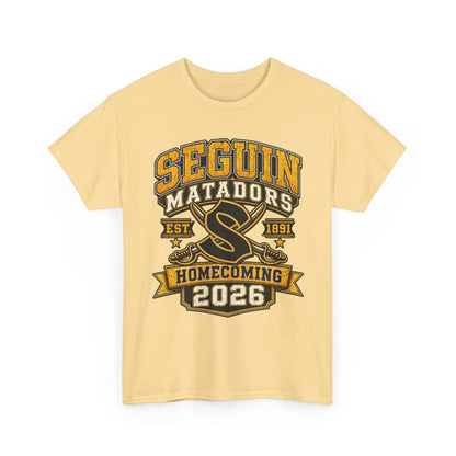 Seguin Matadors Homecoming 2026 T-Shirt