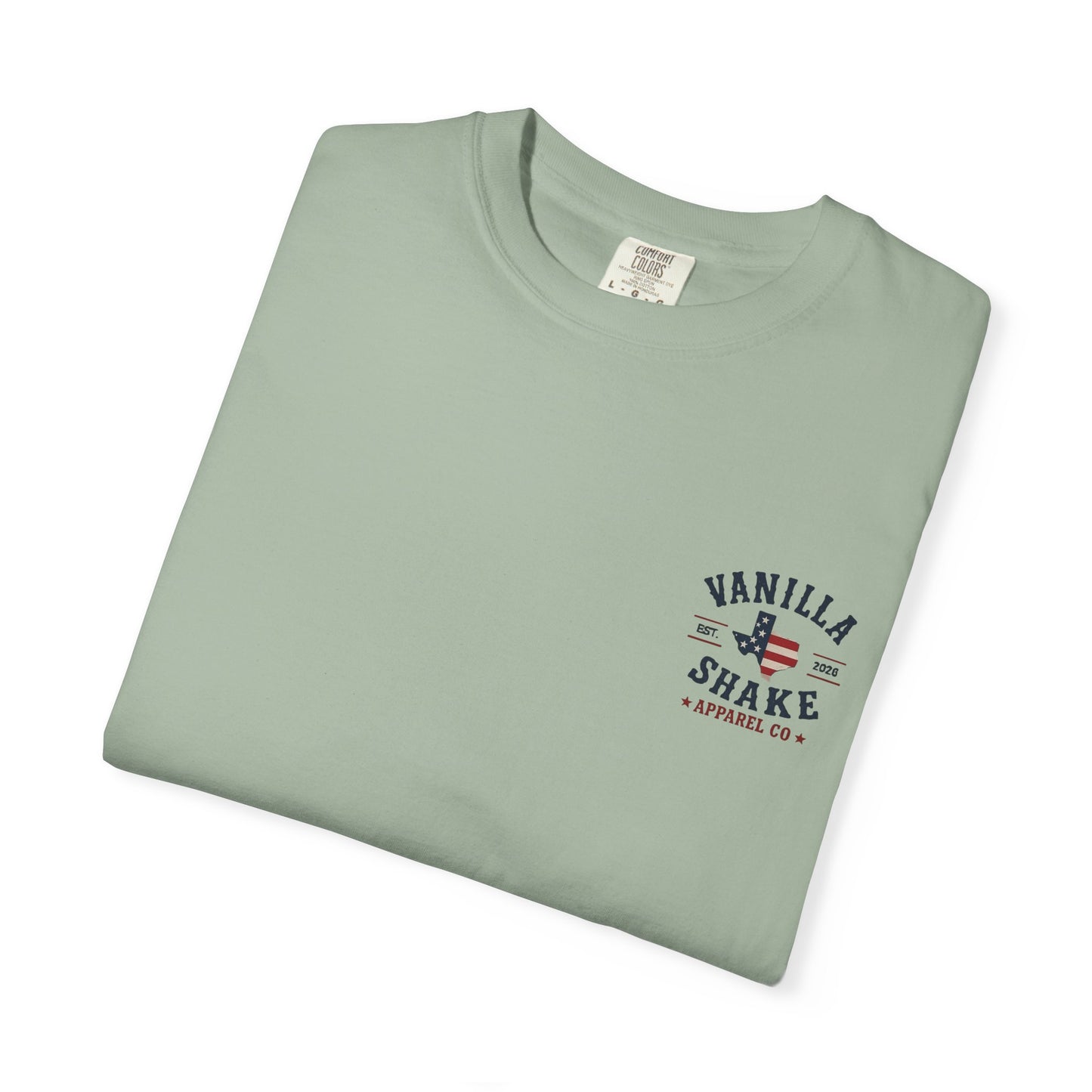 Mr. & Mrs. Shake 4th of July Unisex Garment-Dyed T-shirt