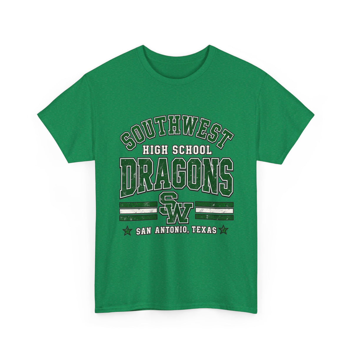 Southwest High School Dragons Tee — San Antonio, TX School Spirit Shirt