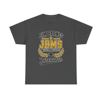 Jim Barnes Middle School JBMS Toreadors T-Shirt