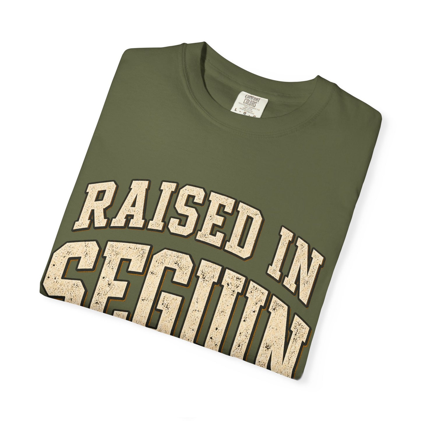 Raised in Seguin T-Shirt — Vintage Texas Pride Tee