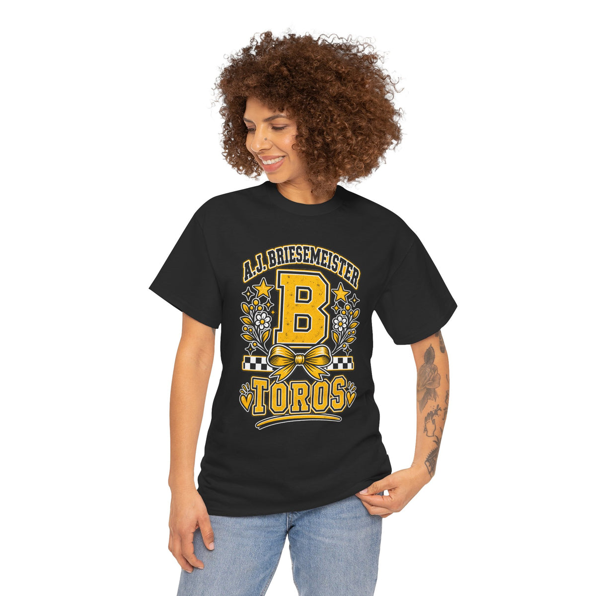 Toros 'B' Crest T-Shirt — AJ Briesemeister School Spirit Tee