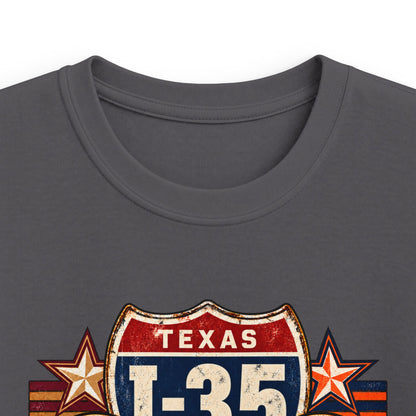 Kids I-35 Showdown Football Tee — Texas State vs UTSA Game Day Shirt