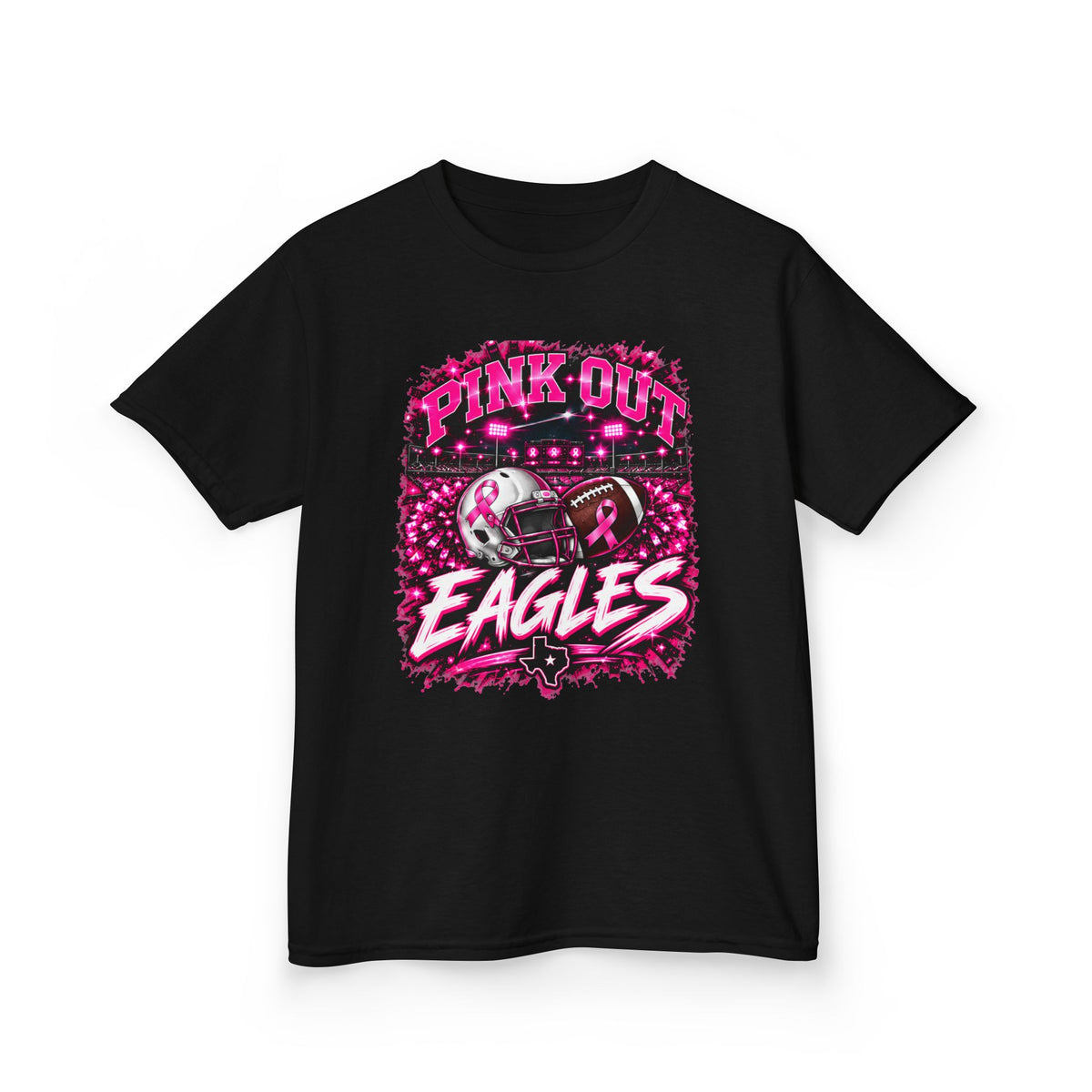 Kids Eagles PinkOut Tee