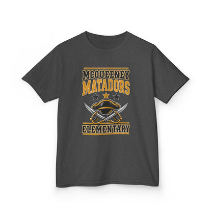 McQueeney Matadors Elementary Kids T-Shirt – School Spirit Tee