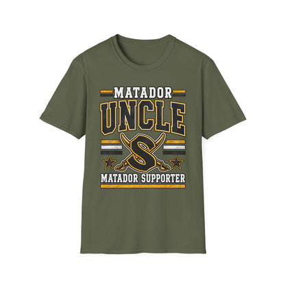 Matador Uncle T-Shirt — School Spirit Dad/Uncle Supporter Tee