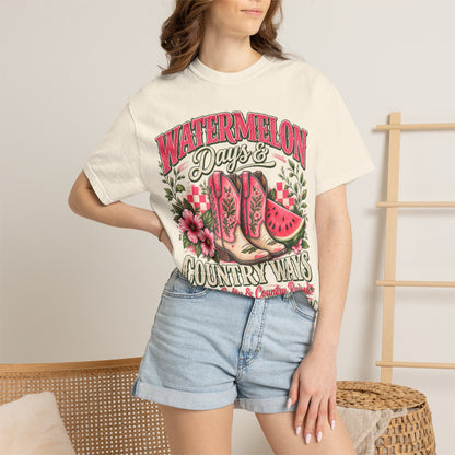 Watermelon Days & Country Ways T-Shirt