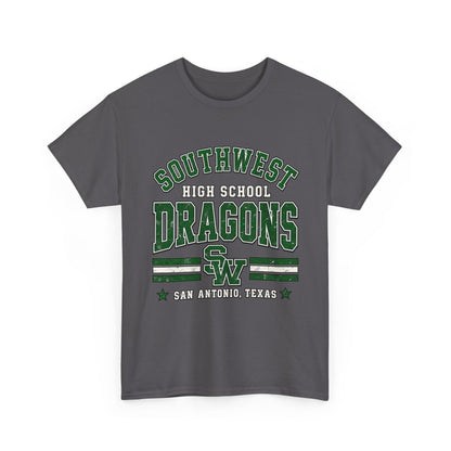 Southwest High School Dragons Tee — San Antonio, TX School Spirit Shirt