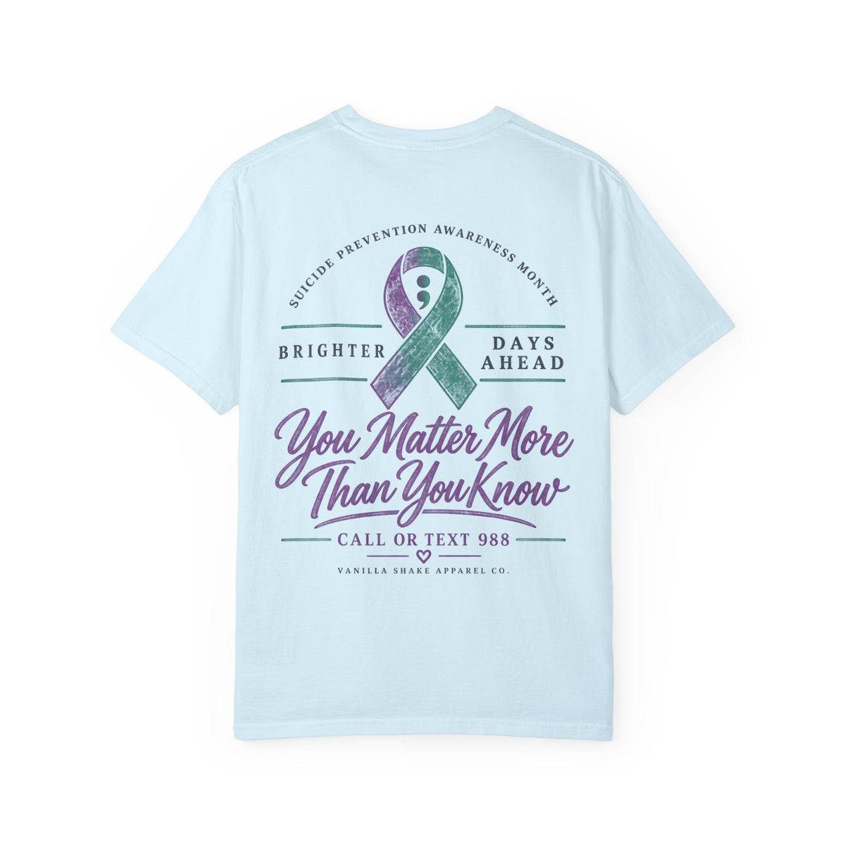 Mental Health Awareness 'Stay — Your Story Isn't Over' T-Shirt