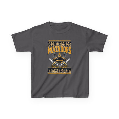 McQueeney Matadors Elementary Kids T-Shirt – School Spirit Tee
