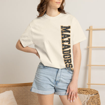 Matadors Seguin Vertical Logo T‑Shirt — Wilson 23 Back Jersey Tee