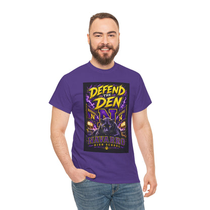Defend the Den Navarro High School Panther T‑Shirt