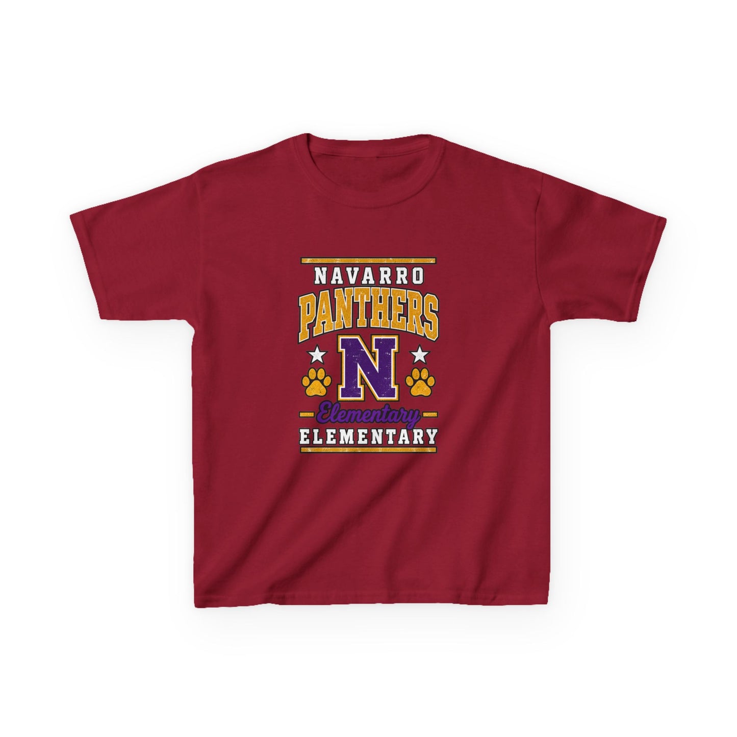 Navarro Panthers Kids T-Shirt — 'N' Elementary School Spirit Tee