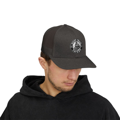 Night Train Tavern Trucker Cap-Embroidery