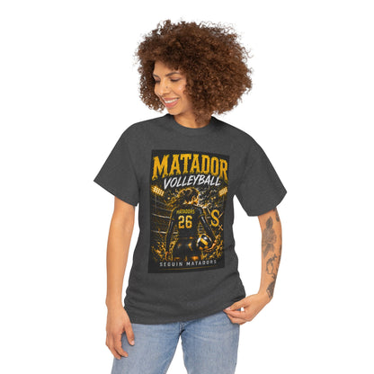 Matador Volleyball Team Tee — Sequoia Matadors Jersey Design