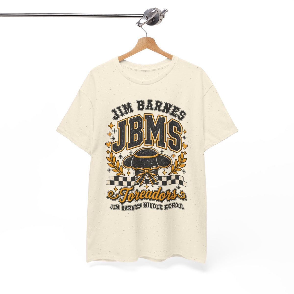 Jim Barnes JBMS Toreadors Middle School T-Shirt
