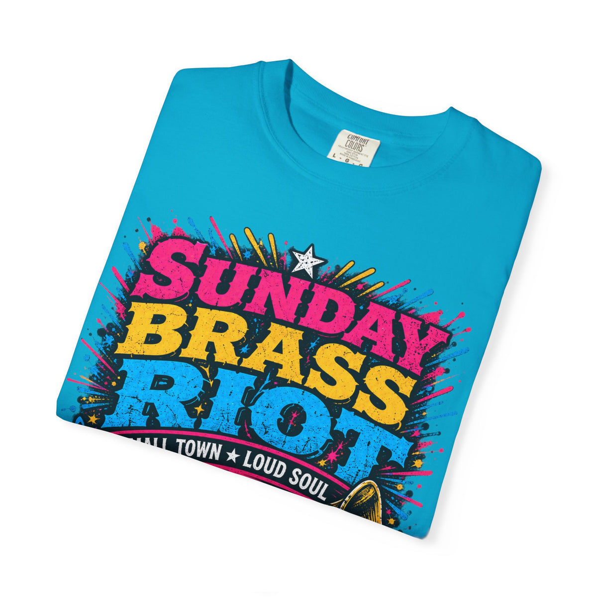 Sunday Brass Riot T‑Shirt — Gonzales Texas Band Tee