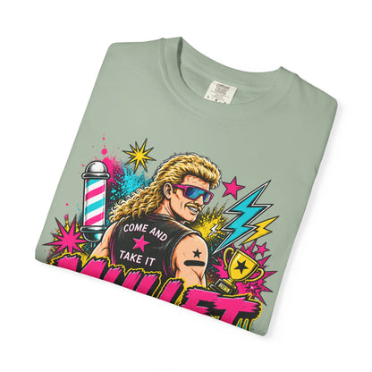 Mullet Championship T-Shirt — "Business in the Front, Party in the Back" Retro Graphic Tee