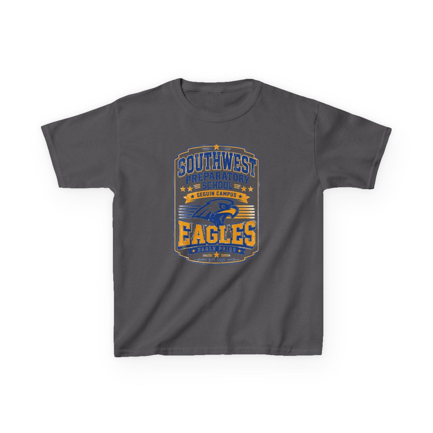Kids T-Shirt — Southwest Preparatory School Eagles Mascot Tee