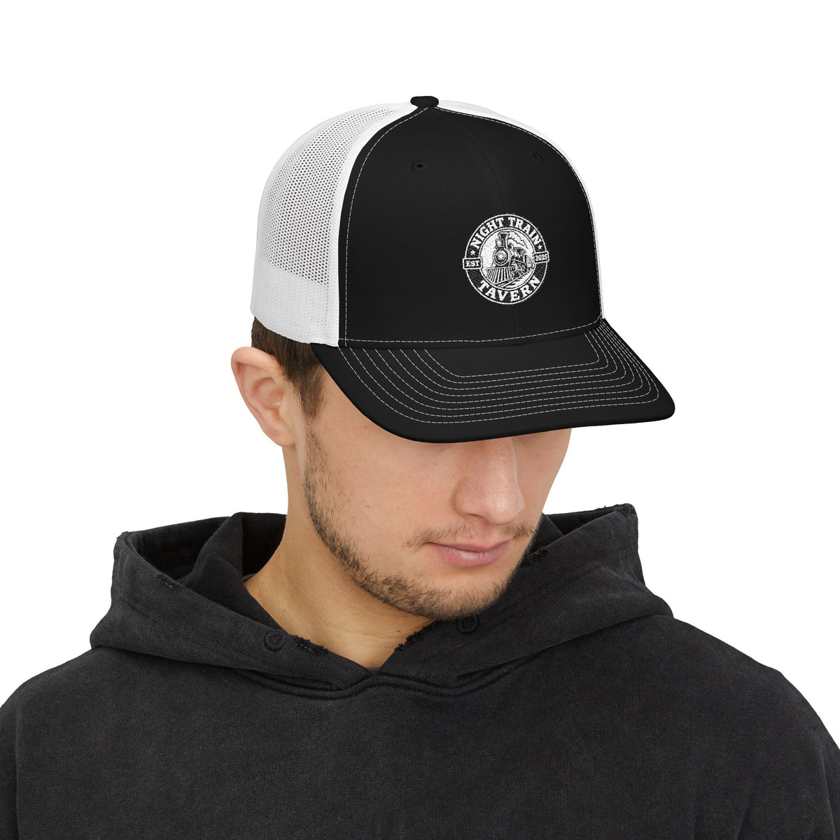 Night Train Tavern Richardson 112 Trucker Cap-Embroidery
