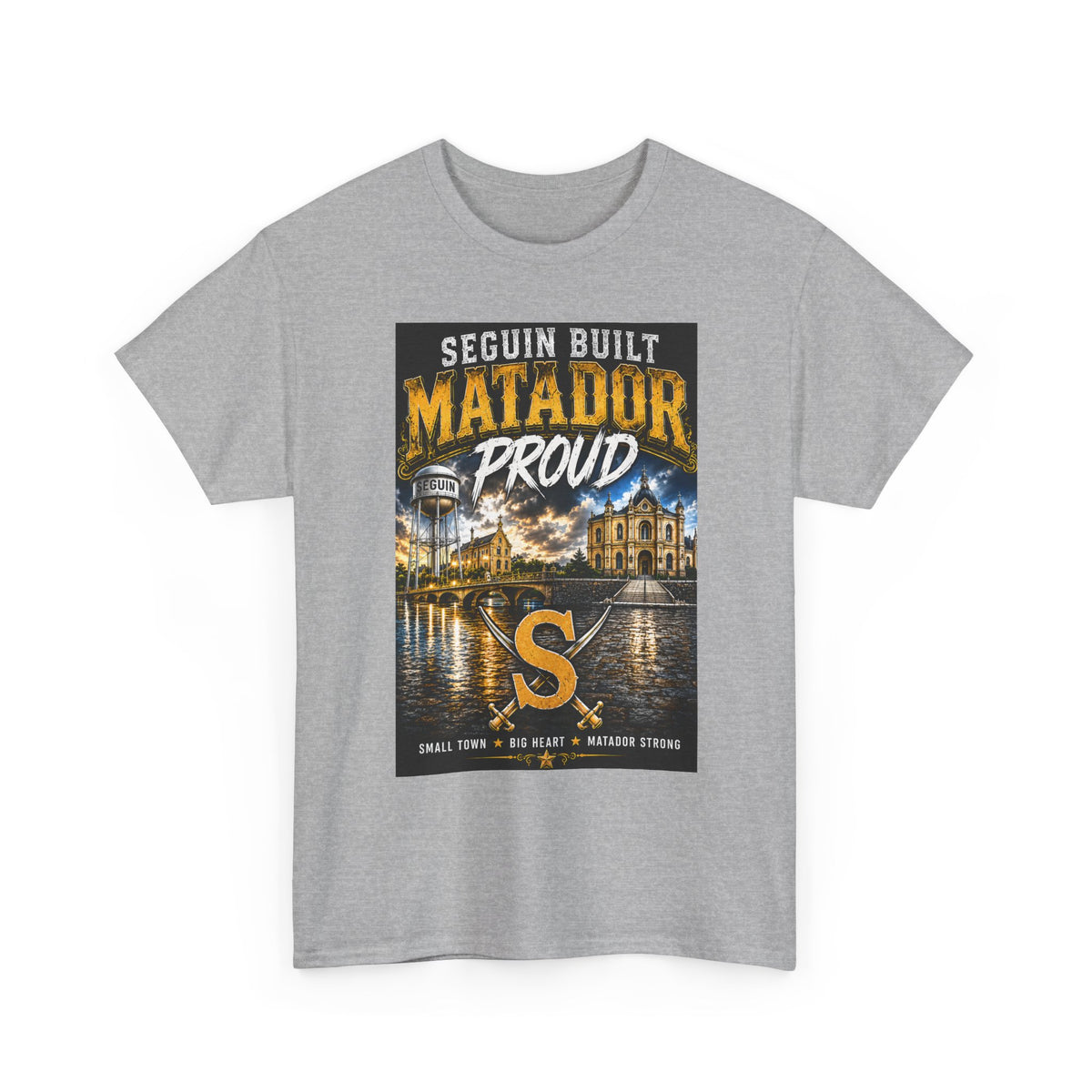 Seguin Built Matador Proud T-Shirt — Local City Pride Tee