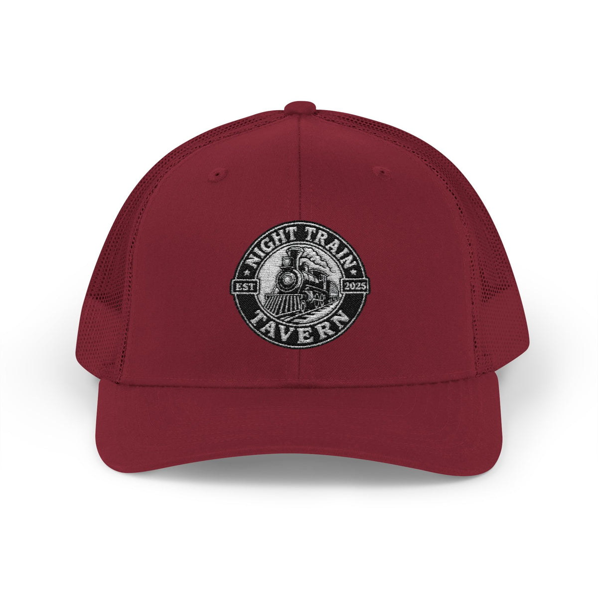 Night Train Tavern Trucker Cap-Embroidery