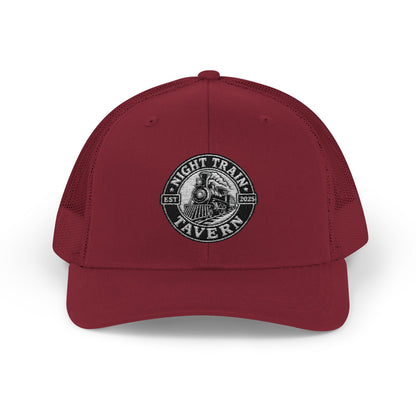 Night Train Tavern Trucker Cap-Embroidery
