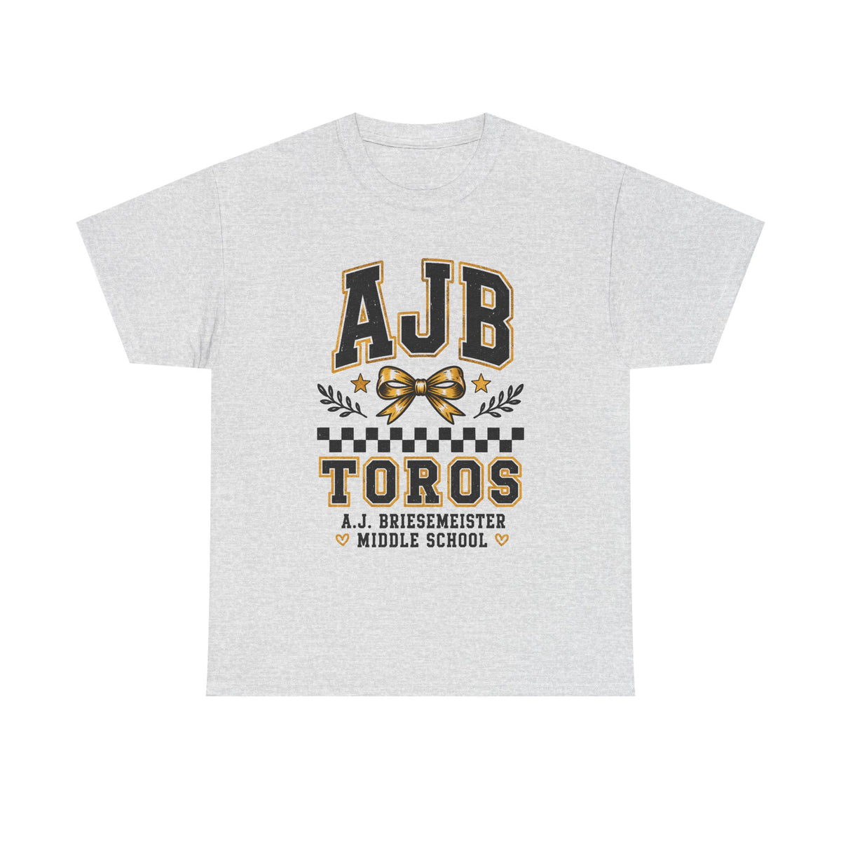 AJB Toros Middle School T-Shirt — AJ Bresemeister School Spirit Tee
